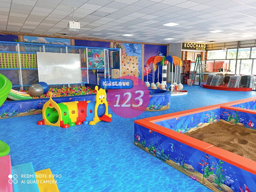 Dự án thi công lắp đặt khu vui chơi trong nhà tại Phúc Yên